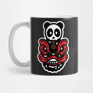 Lion Dance Panda Mug